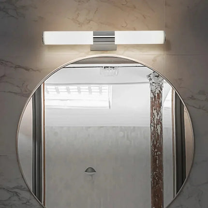 Modern LED Wall Lamp Bathroom  Fixture Chrome  Bathroom Mirror Lamp for Bedroom Living Room Wall Sconce Bath Mirror Line Lamp