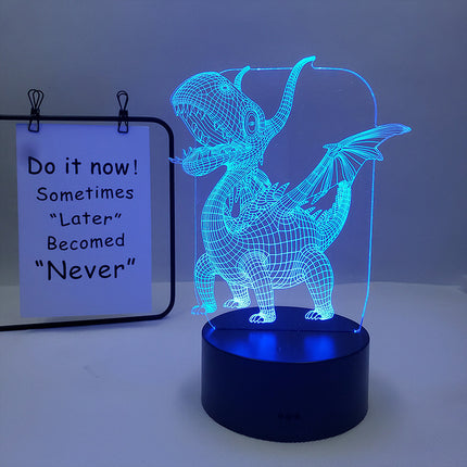 Remote Control Dinosaur Night Lamp
