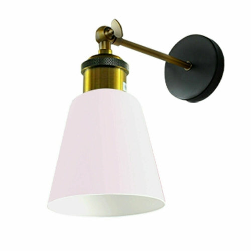 Industrial Vintage Modern  Single White Wall Sconce Lamp~3733