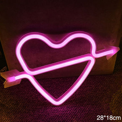 LED Neon Sign Night Light Various Designs