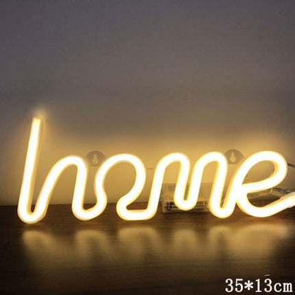 LED Neon Sign Night Light Various Designs