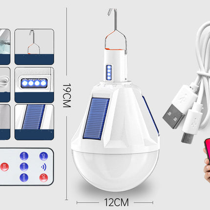 Rechargeable Bulbs Home Outdoor Super Bright Lighting Night Market