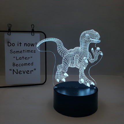 Remote Control Dinosaur Night Lamp