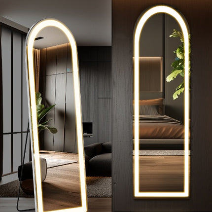 3 Color Lighting Mirror With LED Lights