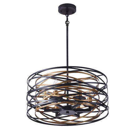 Ameal 6-Light 19.68 Inch Oversize Unique Design Adjustable Pendant Light