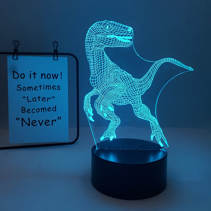 Remote Control Dinosaur Night Lamp