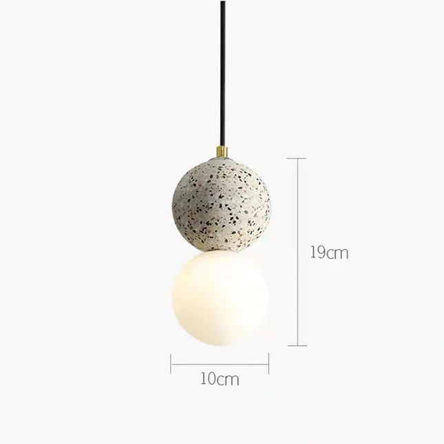 Nordic Cement Pendant Light Ins Creative Pendant Lamp for Living Room Hanging Lamps Dining Room Lights Clothing Shop Suspension