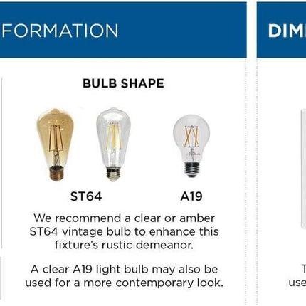 Briarwood Collection 1-Light Bleached Oak Farmhouse Mini-Pendant Light, Galvanized, 9.00X10.00X10.00