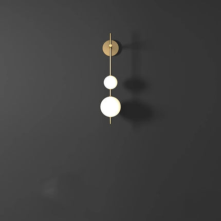 Vertical Globle Wall Lamp Sconce Light for Living Room Bedroom