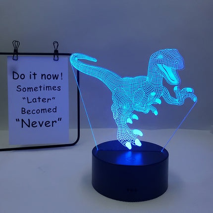 Remote Control Dinosaur Night Lamp