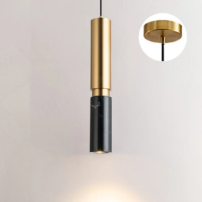 Marble LED Pendant Light Modern Nordic Light Luxury Pendant Lamp Indoor Lighting Home Decor for Living Room Bedroom Hotel