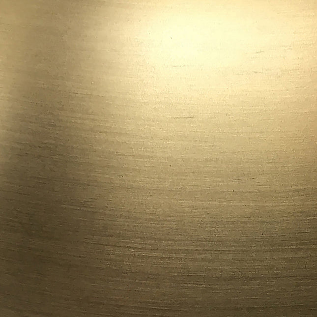 28" Brass Glass Table Lamp With White Drum Shade