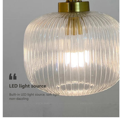 Glass Pendant Light Japanese Pendant Lamp Design Deco Nordic Led Hanging Light Fixtures Bedroom Modern Luminaire Suspension Lamp