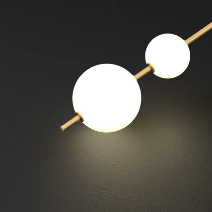 Vertical Globle Wall Lamp Sconce Light for Living Room Bedroom