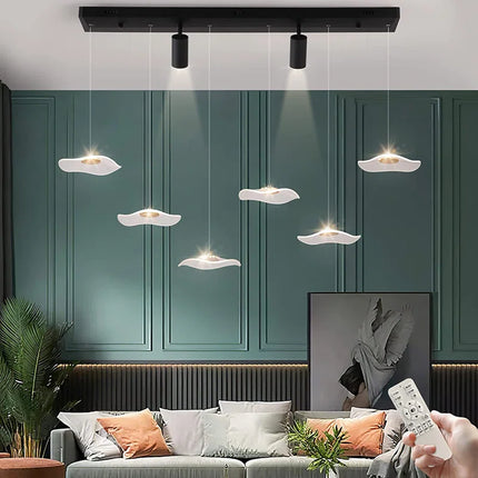 Ploch 8 - Light Black LED Kitchen Island Pendant