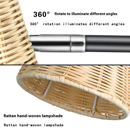 Rattan Wall Sconce