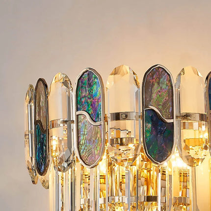 Crystal Wall Lamp For Living Room Modern Gold Wall Sconce Light For Bedroom Hallway Stair Wall Light Fixture Background Light