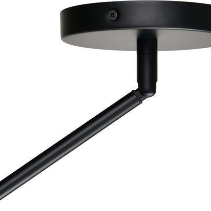 Macchione Matte Black Pendant Light Fixtures Modern Pendant Lighting for Kitchen Island, Dining Room and over Sink Lighting Hanging Fixture Industrial Mini Pendant Light, UL Listed