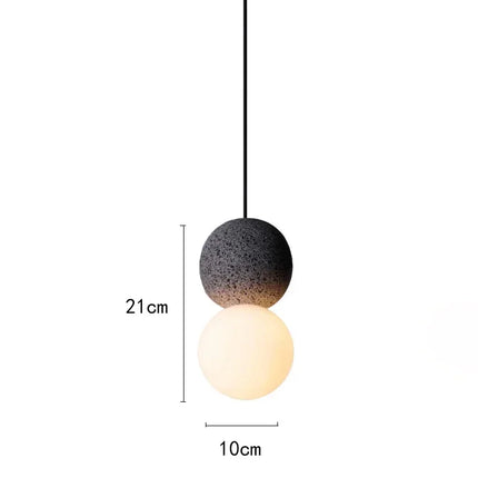 Nordic Cement Pendant Light Ins Creative Pendant Lamp for Living Room Hanging Lamps Dining Room Lights Clothing Shop Suspension