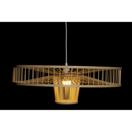 Ceiling Light DKD Home Decor Bamboo (70 x 70 x 22 cm)