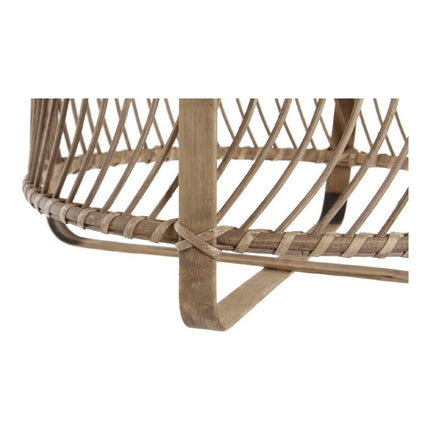 Ceiling Light DKD Home Decor Black Bamboo 220 V 50 W (39 x 39 x 35 cm)