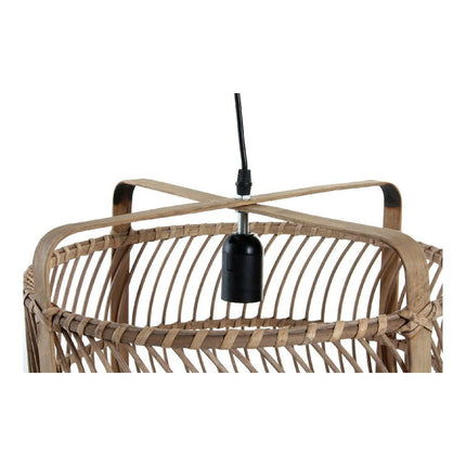 Ceiling Light DKD Home Decor Black Bamboo 220 V 50 W (39 x 39 x 35 cm)