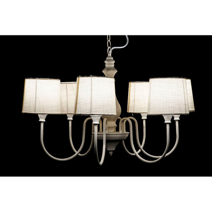 Ceiling Light DKD Home Decor White Metal Plastic 25 W Shabby Chic 220