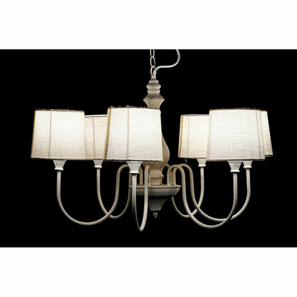 Ceiling Light DKD Home Decor White Metal Plastic 25 W Shabby Chic 220