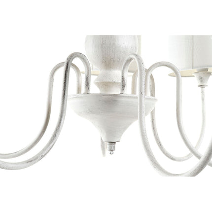 Ceiling Light DKD Home Decor White Metal Plastic 25 W Shabby Chic 220