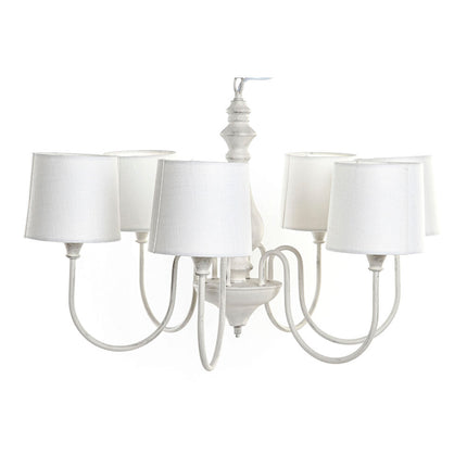 Ceiling Light DKD Home Decor White Metal Plastic 25 W Shabby Chic 220
