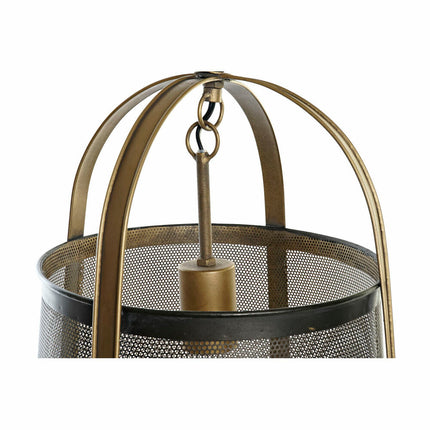 Ceiling Light DKD Home Decor Grey Multicolour Golden Metal 50 W 220 V