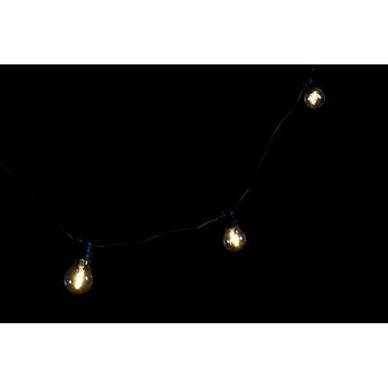 Wreath of LED Lights DKD Home Decor Yellow 850 x 6 x 12 cm