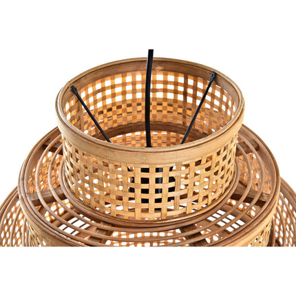 Ceiling Light DKD Home Decor Brown Bamboo 50 W 41 x 41 x 48 cm