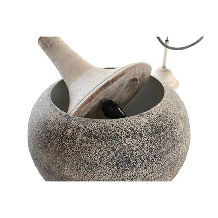 Ceiling Light DKD Home Decor Natural Beige Dark grey 50 W (37 x 37 x