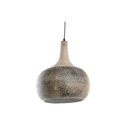 Ceiling Light DKD Home Decor Natural Beige Dark grey 50 W (37 x 37 x
