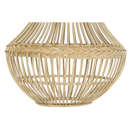 Ceiling Light DKD Home Decor Light brown Rattan 50 W (45 x 45 x 48 cm)