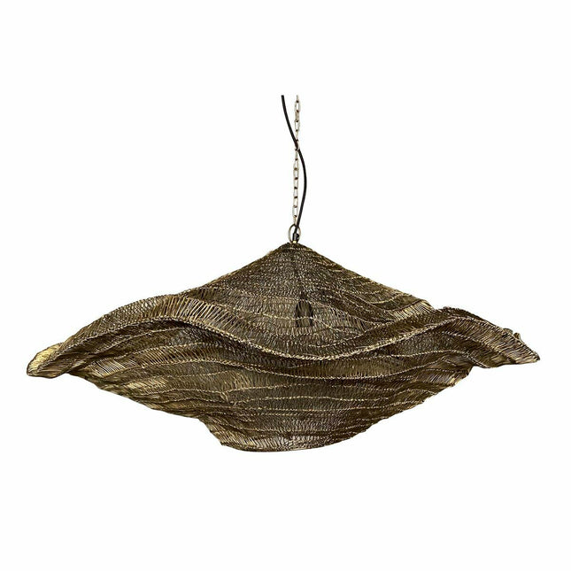 Ceiling Light DKD Home Decor Golden Iron 50 W 90 x 90 x 37 cm