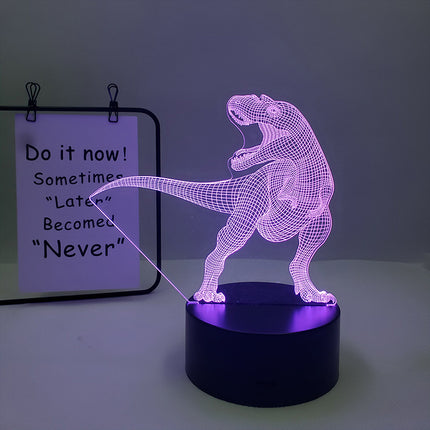 Remote Control Dinosaur Night Lamp