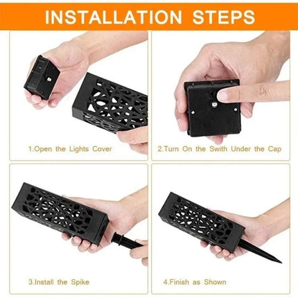 Outdoor Solar Landscape Lawn Light Waterproof Outdoor Lights, Solar Garden Lights Solar Yard Lights For Pathway Patio Yard