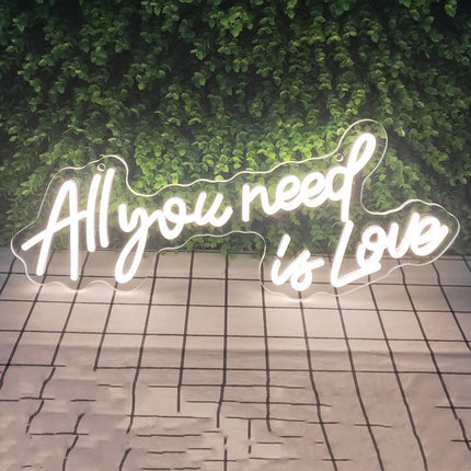 All You Need Is Love - LED Neon Sign