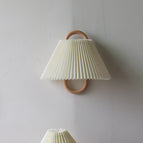 Beige Pleated Beech