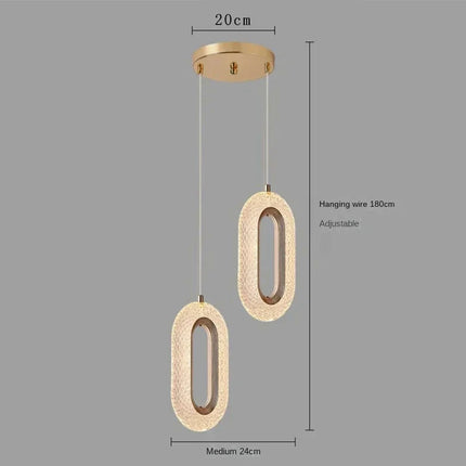 Modern Bedside Pendant Light, Long Line Living Room Background Wall Light, Study Pendant Light, Bedroom Interior Lighting