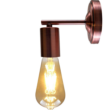 Vintage Industrial Retro Metallic Sconce Wall Light Lamp Fitting~1694