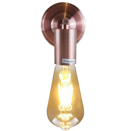 Vintage Industrial Retro Metallic Sconce Wall Light Lamp Fitting~1694