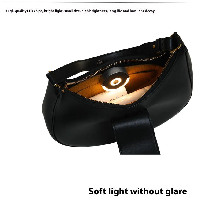 Women's Mini Round Bag Light Outdoor Riding Light
