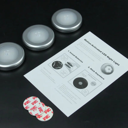 Motion Sensor Cabinet Light, Night Light, Corridor Lamp
