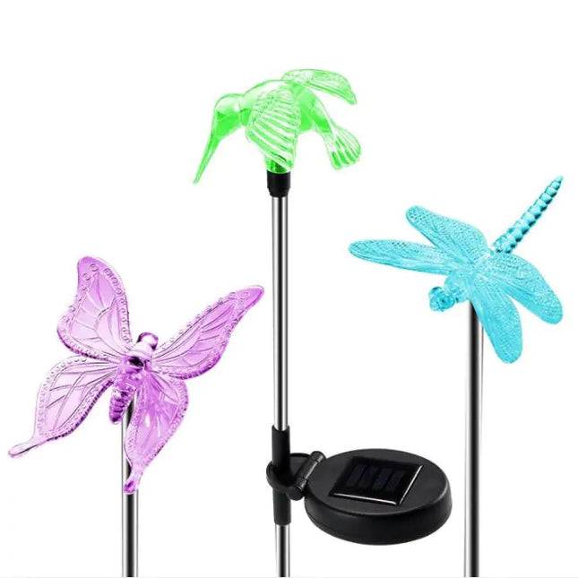 Ground Decorative Light, Landscape Solar Hummingbird Light