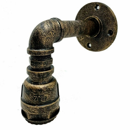 Retro industrial Pipe lighting sconce water pipe wall light steam