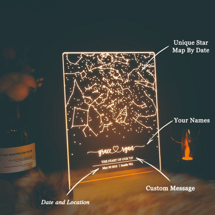 Premium Night Light Gift For Birthday