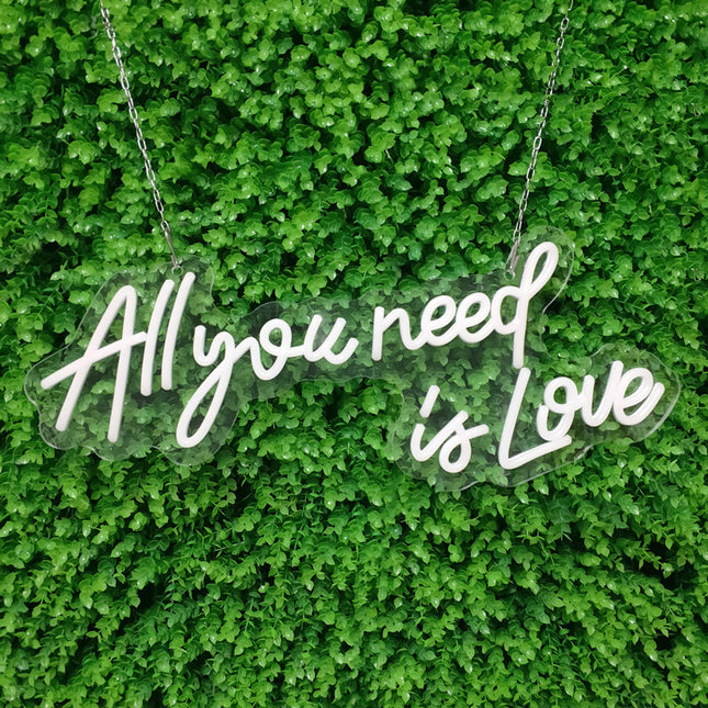 All You Need Is Love - LED Neon Sign
